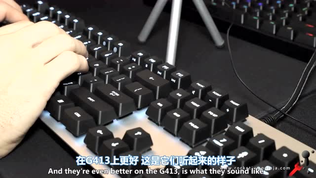 罗技g413机械键盘换轴教程 百度
