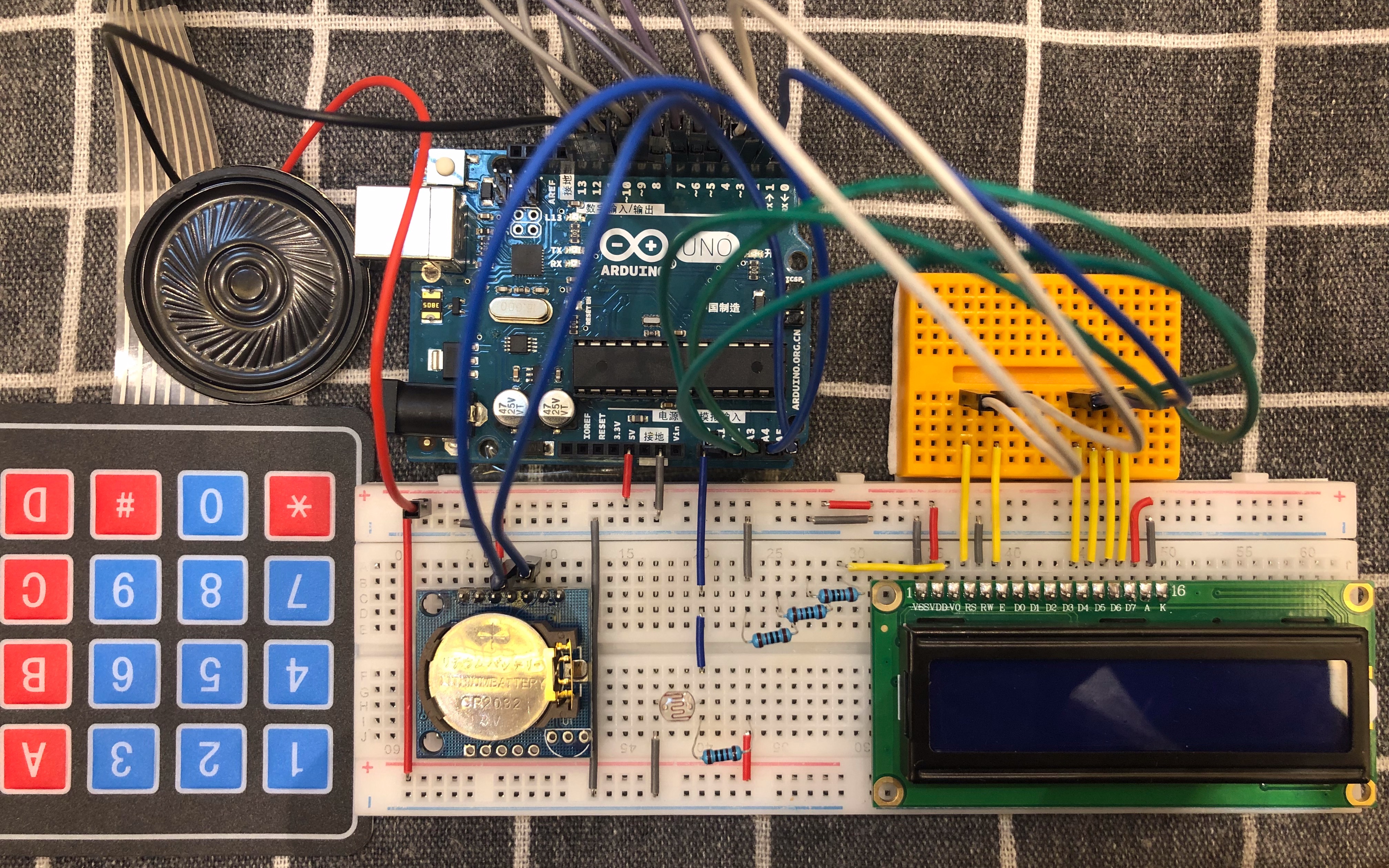 简单的arduino作品展示 百度