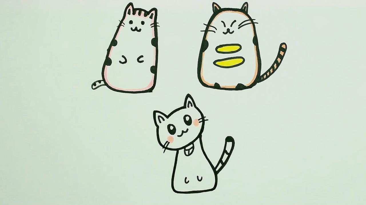 猫的简玩具生动有趣可爱好玩一起来看笔画多动症玩什么看吧图片