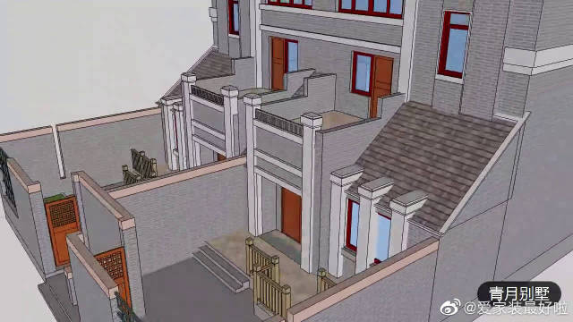 #装修攻略#【装修】两开间双拼别墅,简单大气,农村自建房再好不过了!