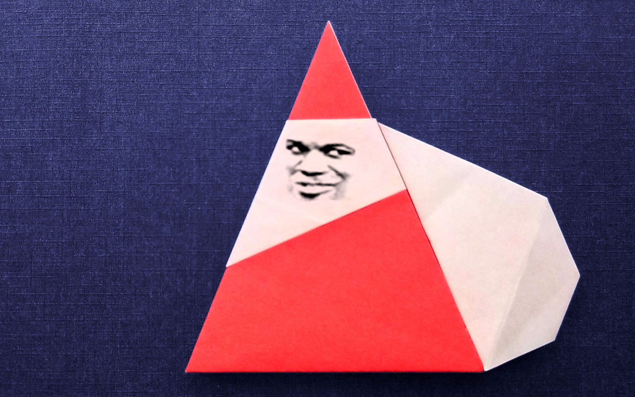 「折纸-教程」折纸圣诞老人和你的表情包更配哦