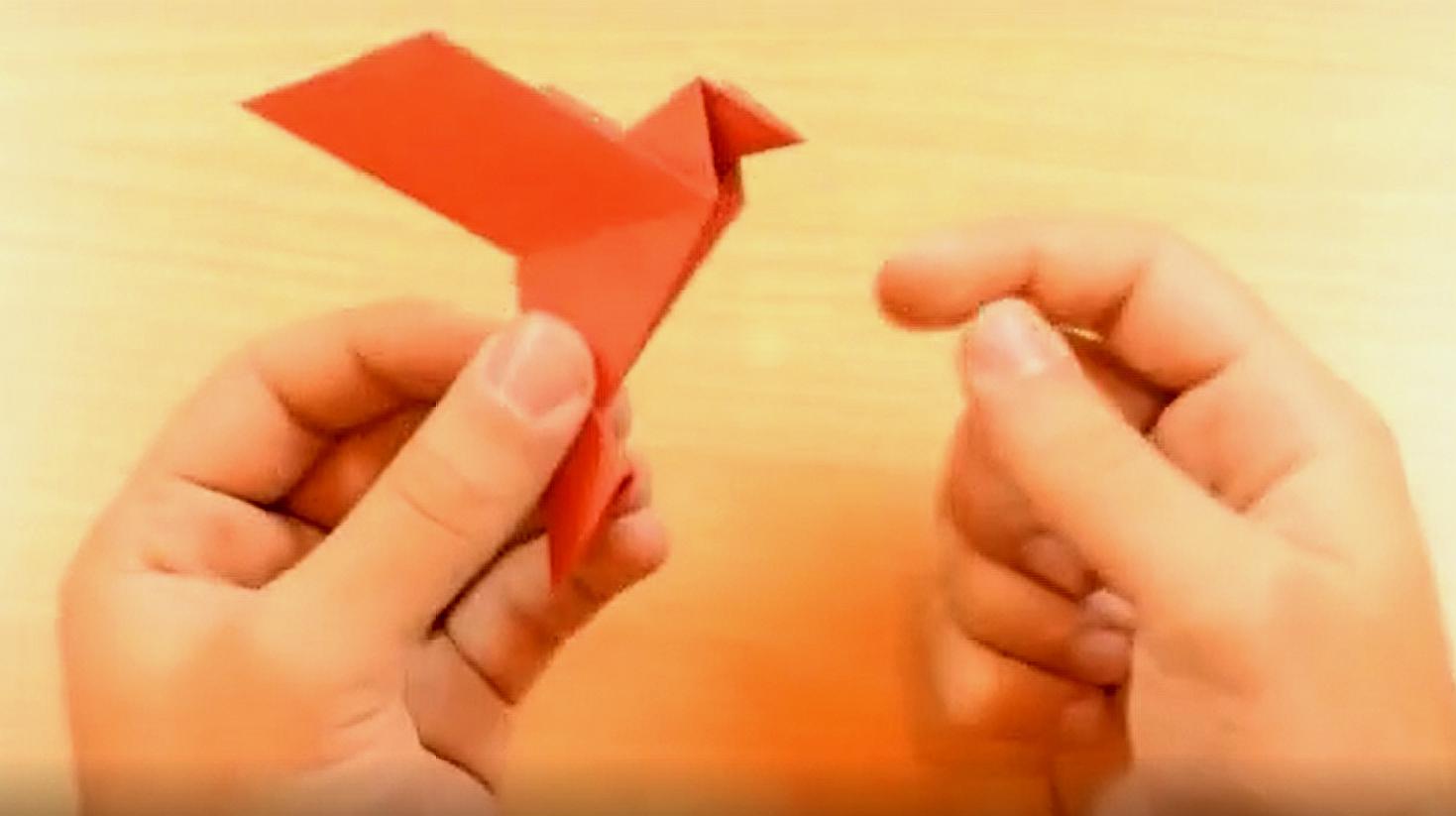 小鸟折纸怎么做
