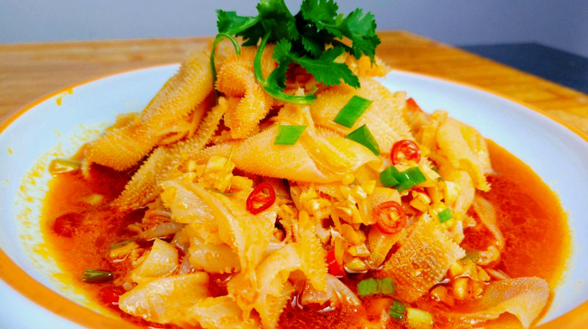 过年百叶这样做比涮火锅还好吃,麻辣鲜香,连吃一周都不烦!