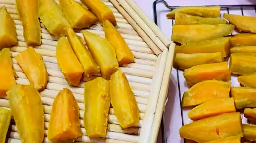 加一个鸡蛋,不烤不烙,做出来比面包还好吃 4拔丝红薯:这样做拔丝红