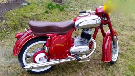 1959年 Jawa 摩托车幸福250的前辈成为经典 爱言情