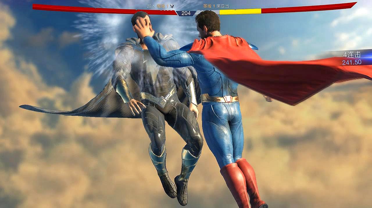 不义联盟2:黑亚当中了超人的两个大招,他还有胜算吗?