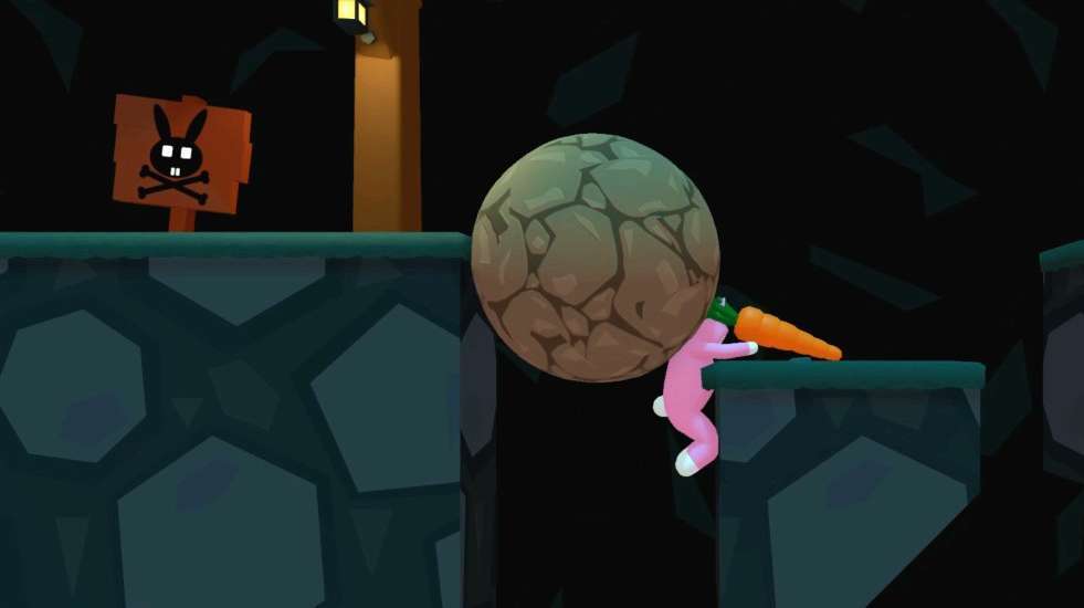 彤彤爱游戏:休闲类游戏《超级兔子人》的精彩集锦