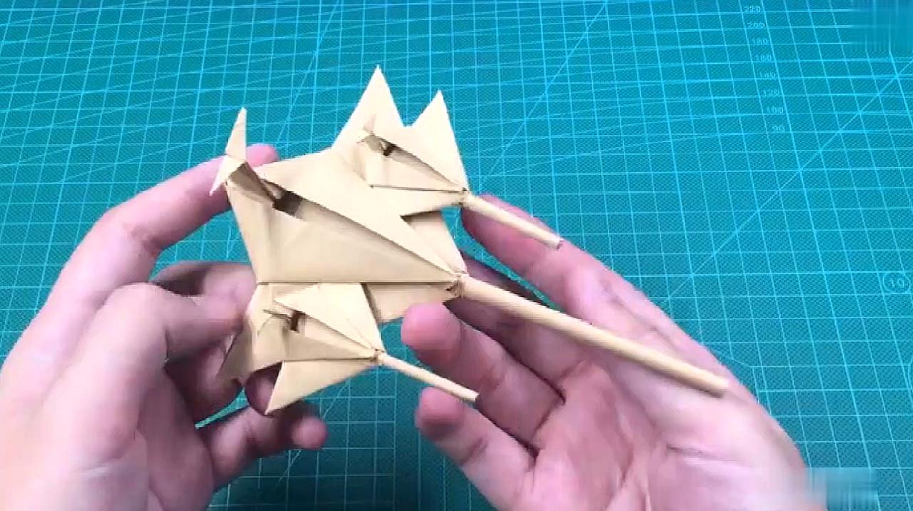 折纸武器怎么做