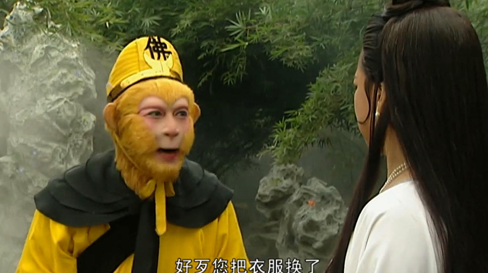 西游记:观音菩萨养的金鱼下界成妖,菩萨来不及梳洗就来收妖