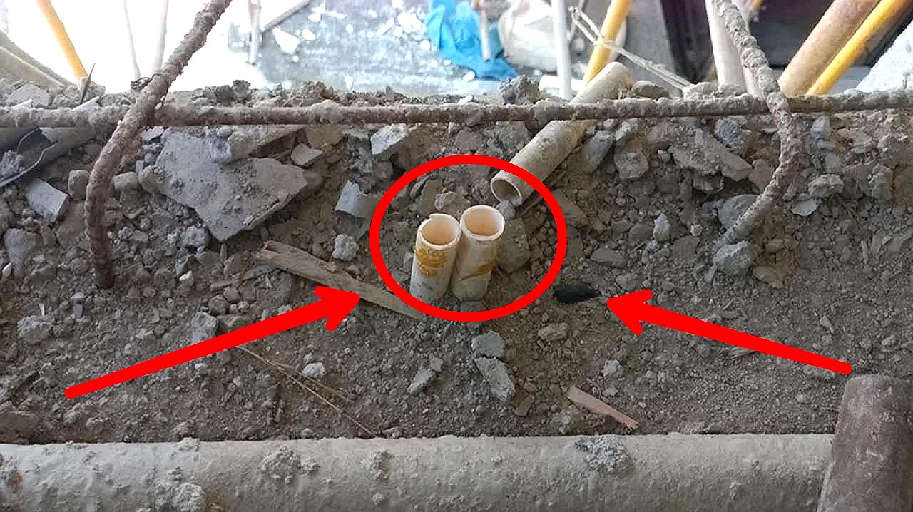 工地电工预留的线管头,在瓦工砌砖之前,千万不要忽略这一点
