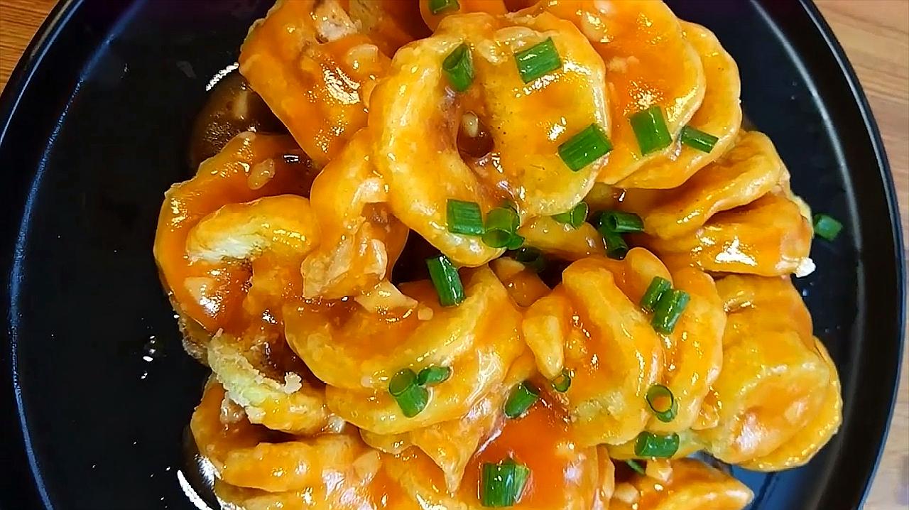 厨师长教你糖醋脆皮茄子的做法,酸甜可口,学会招待客人倍有面子