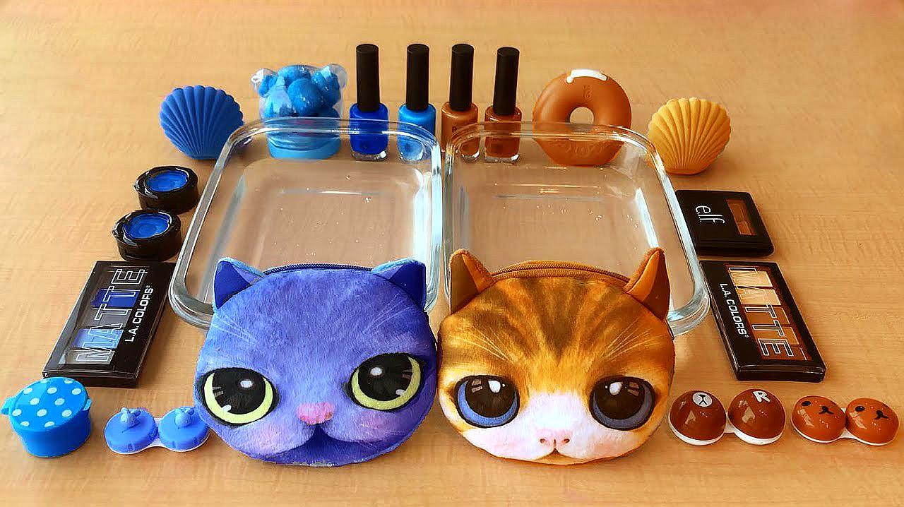 "西西爱手作"之早教视频:混在无硼砂水晶泥里,你更喜欢哪一种