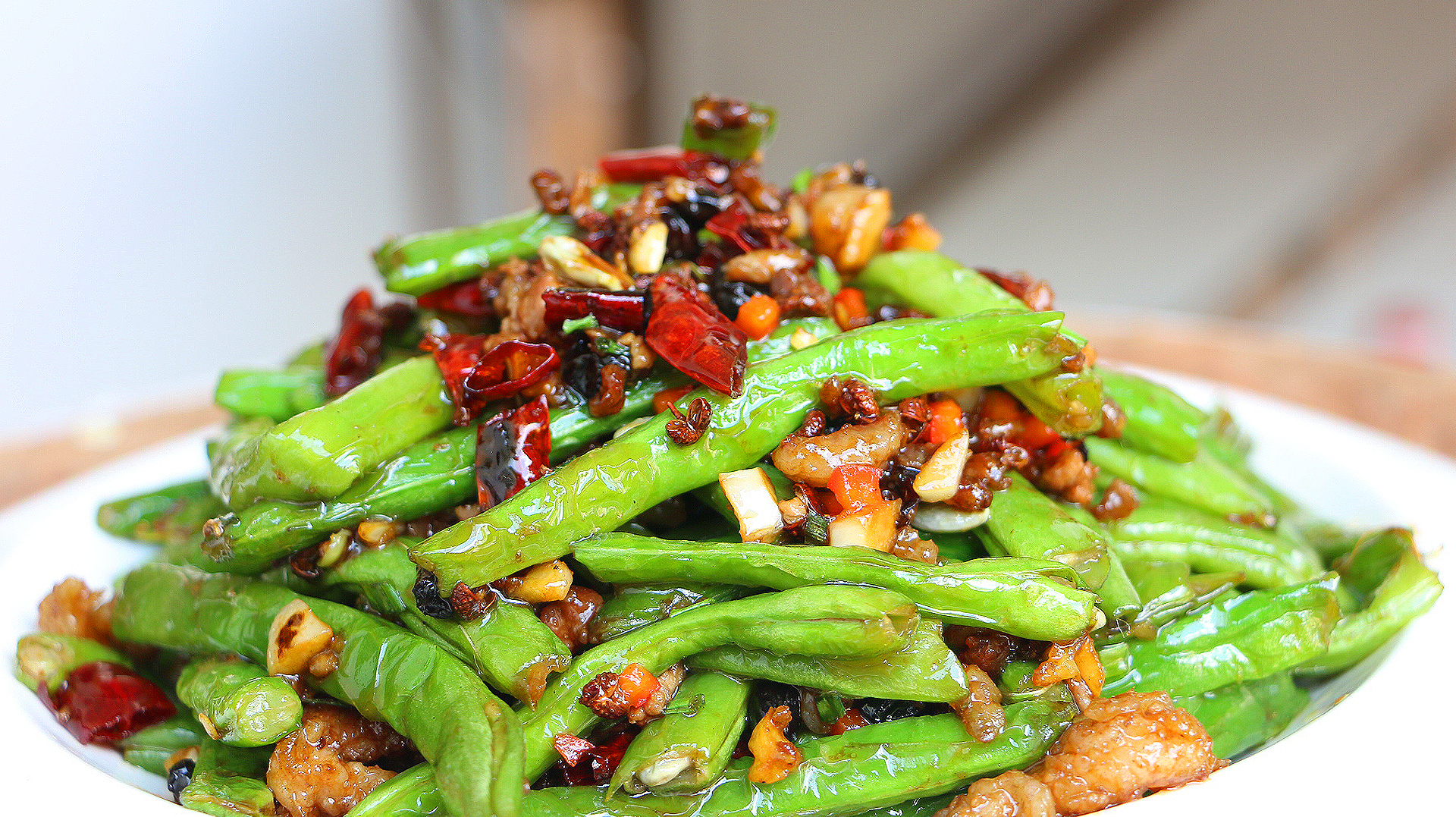 四季豆在家怎样做才好吃?大厨教你家常做法,味道比饭店还好吃