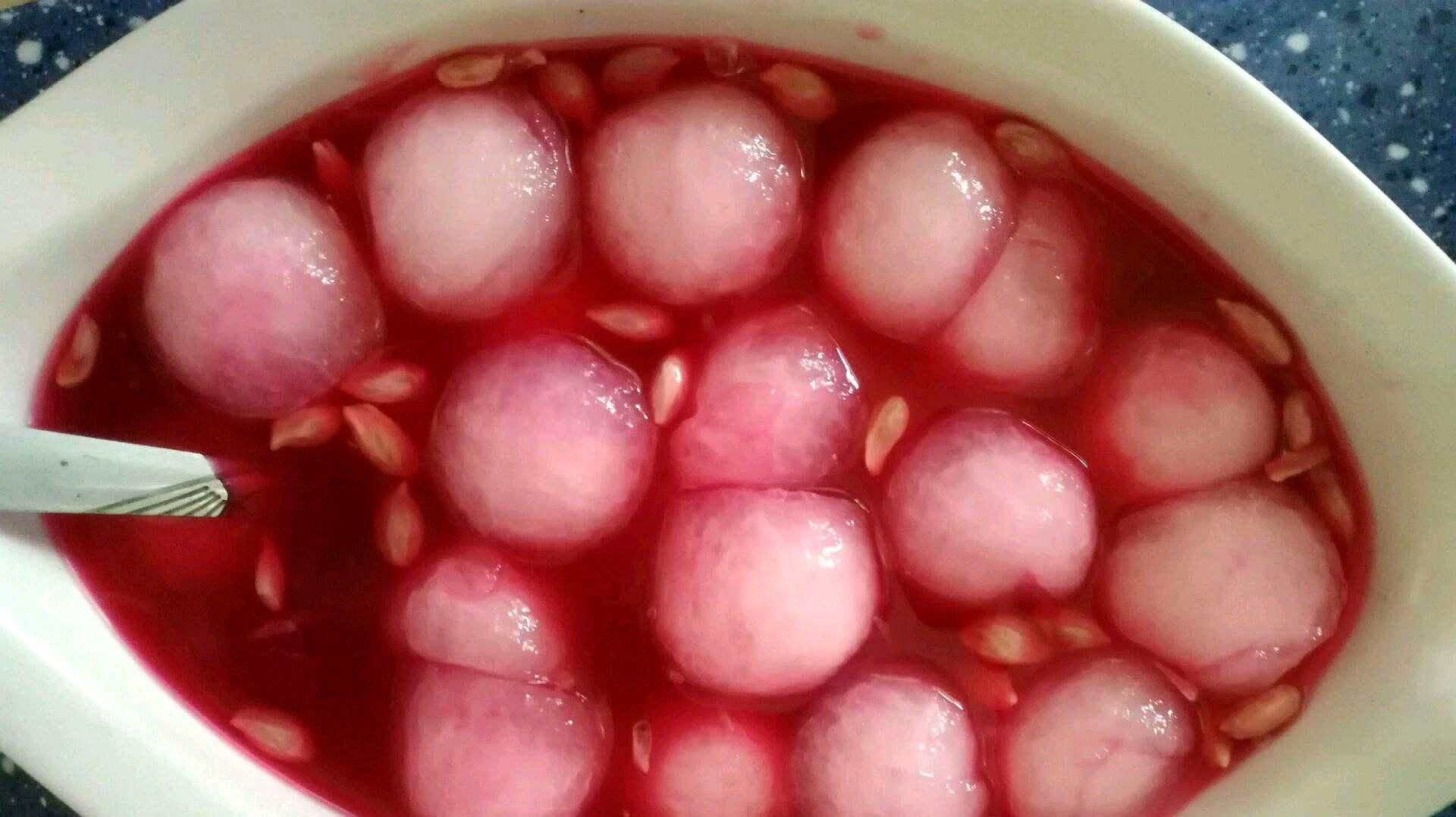 一颗冰冰甜甜的胭脂冬瓜球,把整个夏天都装进肚子里