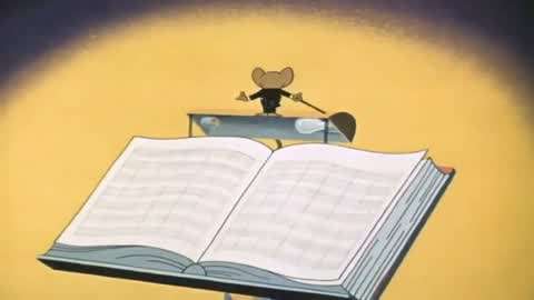 猫和老鼠高清动画 杰瑞音乐指挥家