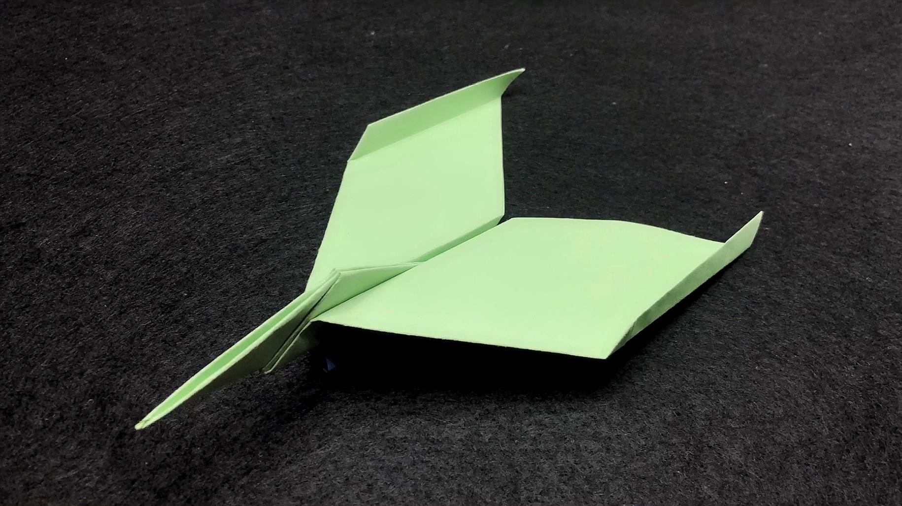 13折纸教程:又简单又好看的纸飞机,步骤详细  03:13  来源:好看视频