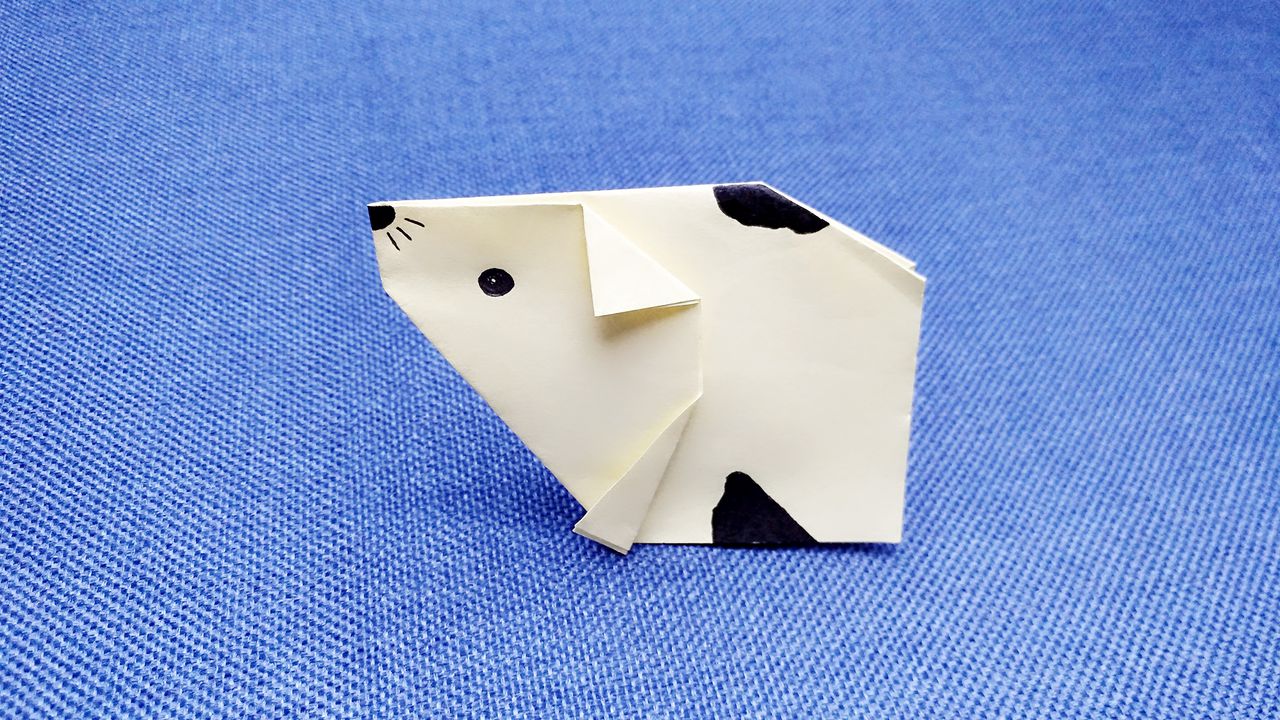 折纸仓鼠如何折叠?