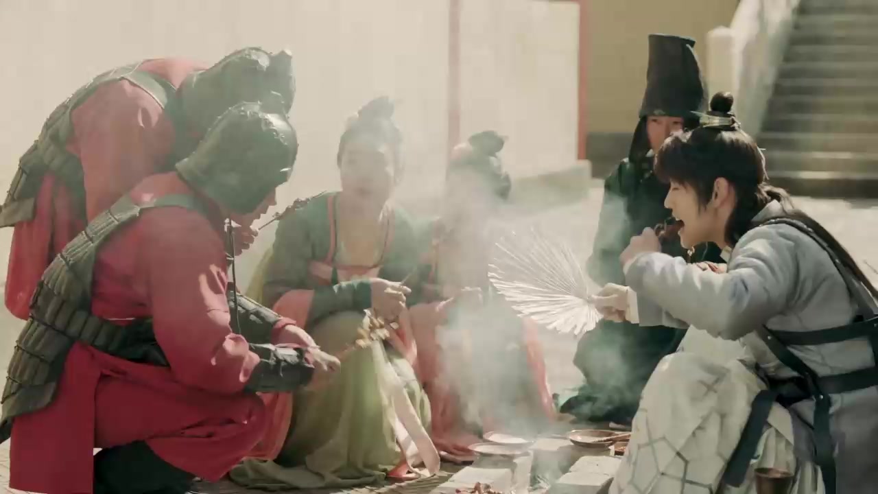 《唐砖》精彩片段盘点,王天辰穿越回唐朝做美食,烧烤,泡面!