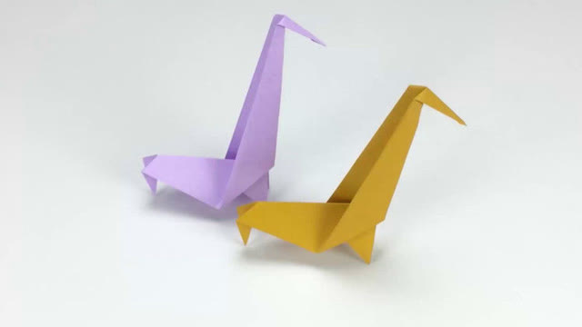 就用2分钟,教会你长颈鹿折纸!