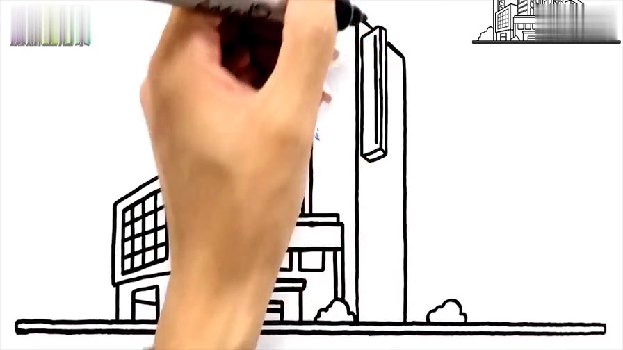 家乡简笔画怎么画?