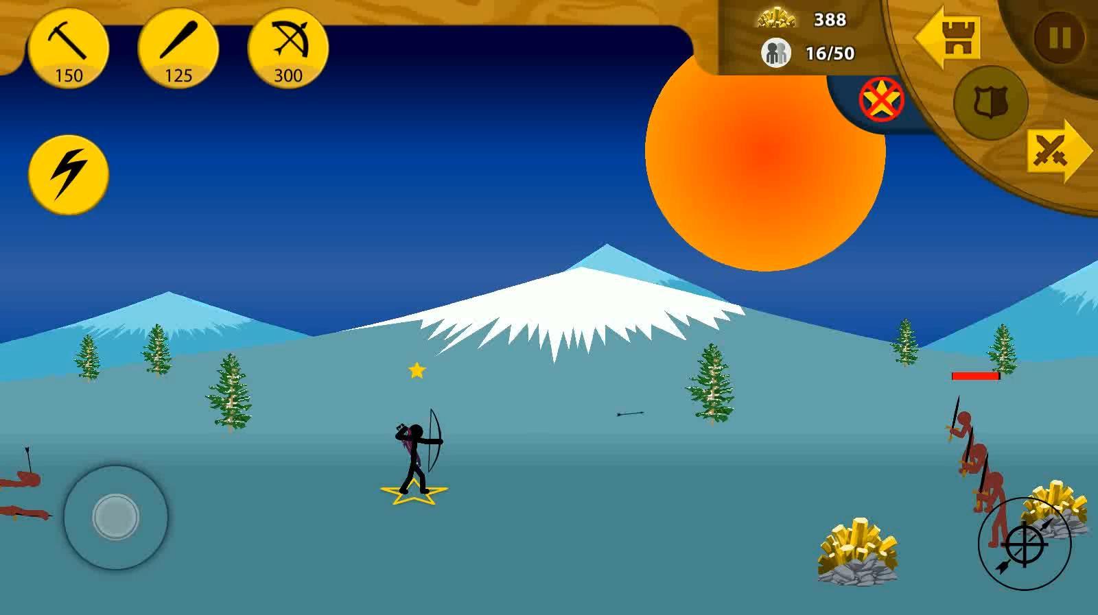 洋葱游戏解说:休闲类游戏《火柴人战争》的精彩视频集锦