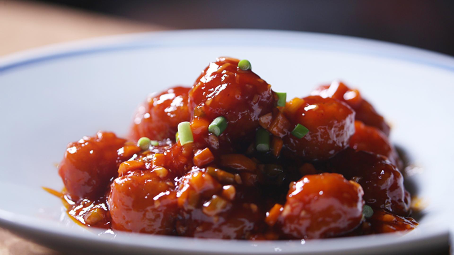 正宗糖醋丸子,做法如此简单?朋友直夸太好吃,还要学