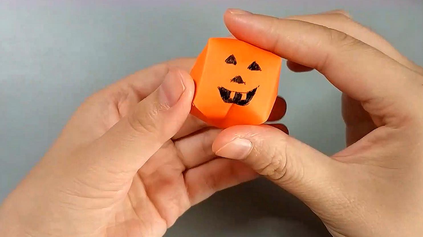 南瓜灯手工怎么做