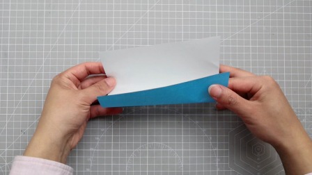 特别简单的平面折纸水瓶,可以作为水瓶座折纸