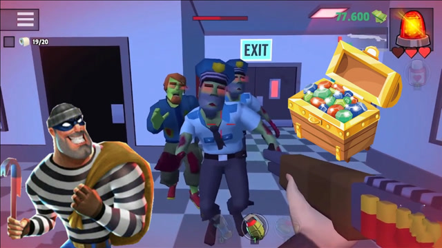 疯狂小偷:塔米找解决掉一大波僵尸,最后成功偷到绿宝石!