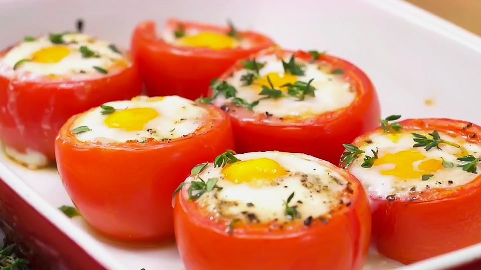 西红柿别再炒鸡蛋了,教你做营养早餐蒸蛋,柔软劲道,简单又好吃