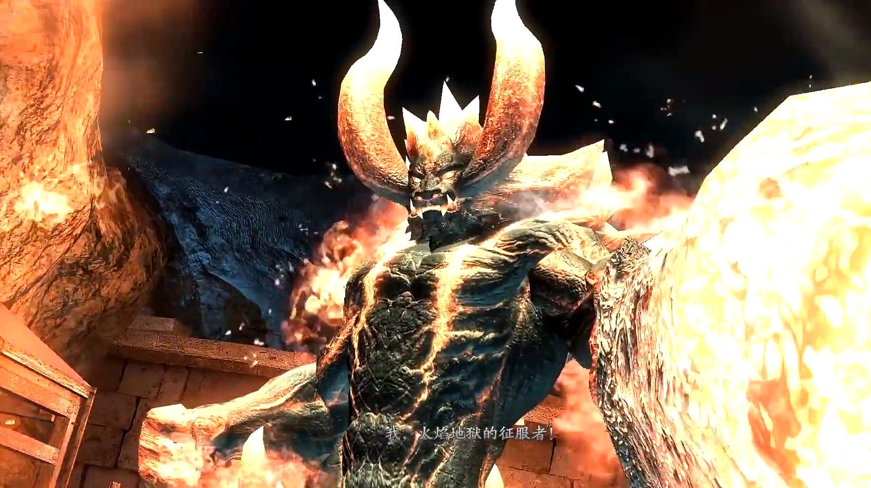 鬼泣4:火牛飒爽登场,可他和五代那只巨怪一样只是秀操作的靶子