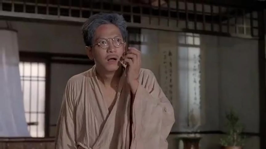 经典电影僵尸先生4僵尸叔叔超搞笑片段,哎呀