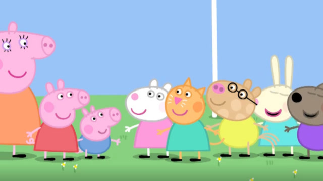 粉红猪小妹的玩具故事 小猪佩奇的朋友苏西不懂什么是快乐 佩奇坎迪帮