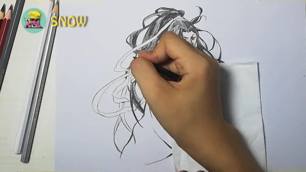 绘画教程|魔道祖师-魏无羡