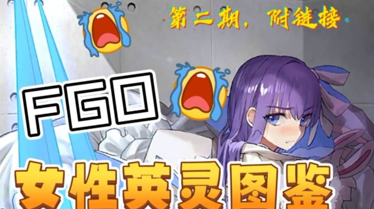 Fgo女英灵大全 百度