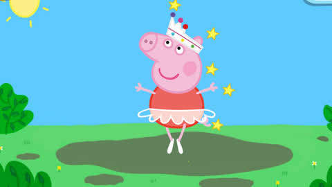 小猪佩奇 粉红猪小妹系列 游戏 小猪佩奇会跳舞游戏