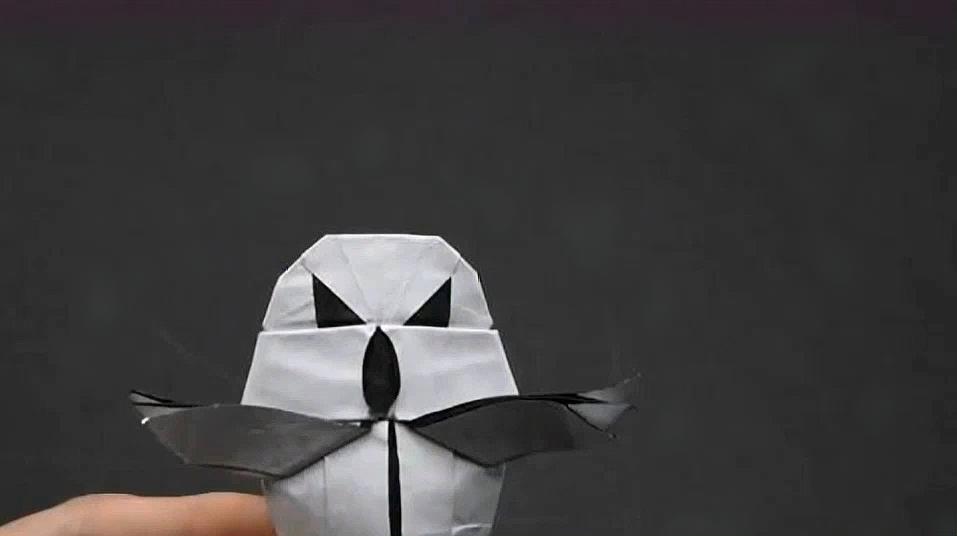 折纸幽灵怎样制作?