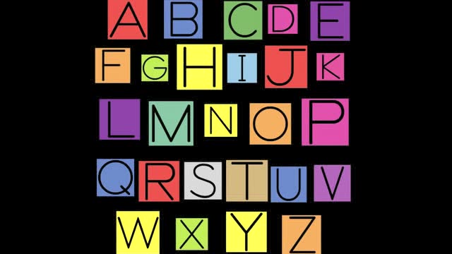 自然拼读-字母歌