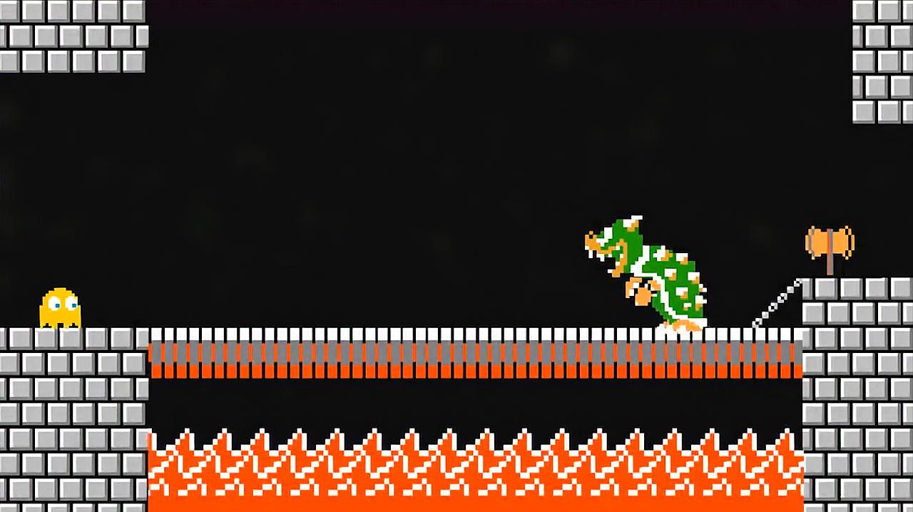 恶搞超级玛丽:豆腐人逆袭终于把库巴魔王收拾了,拯救了公主