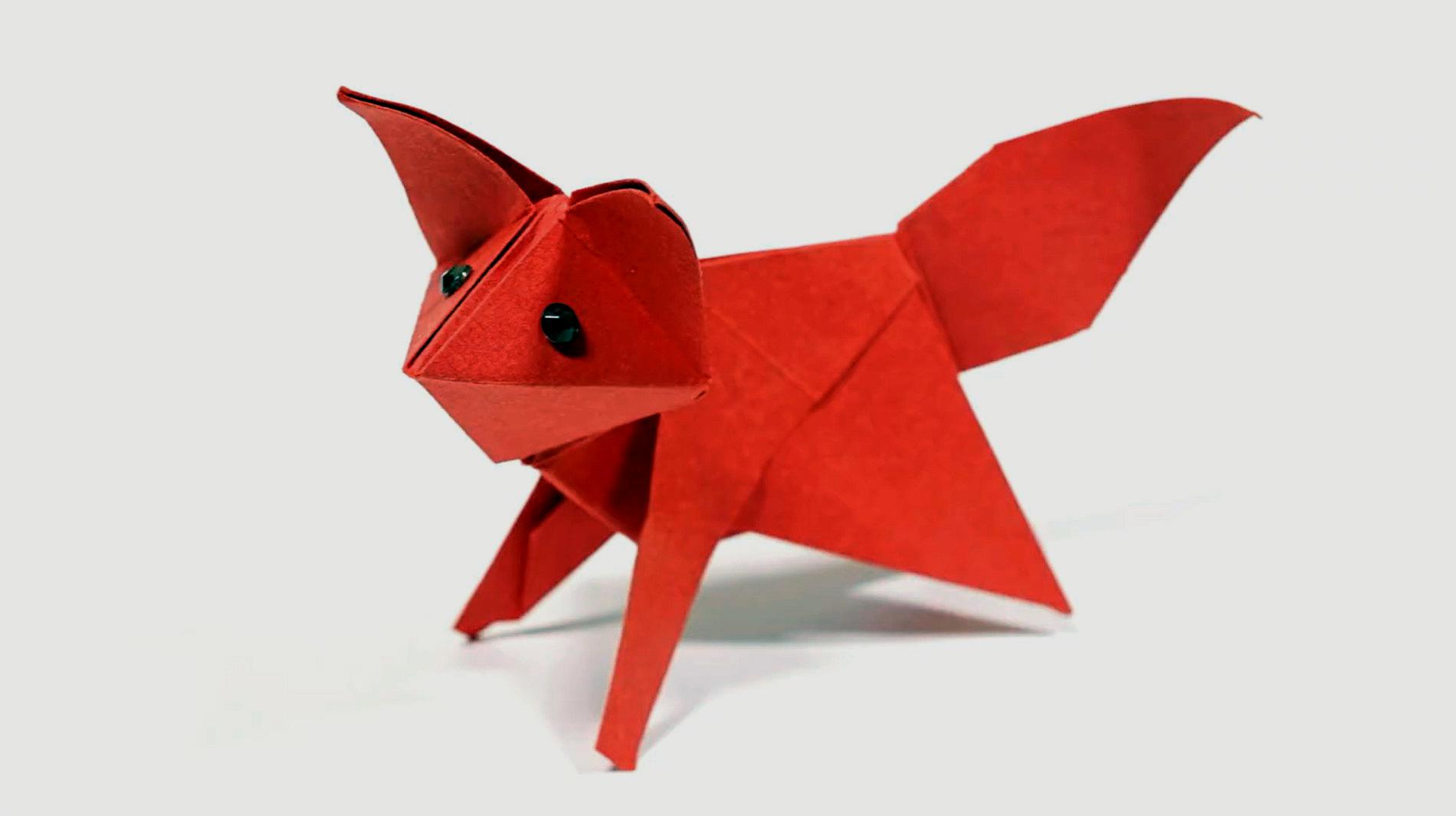 手工折纸怎么折出可爱的小动物?