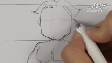 漫画技法之如何画q版标准3头身人物 男生篇 爱言情 漫画技法之如何画q版标准3头身人物 男生篇 爱言情