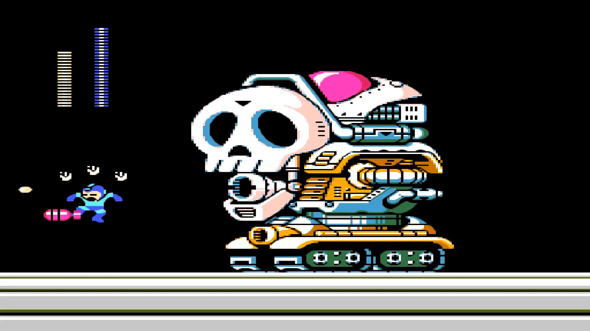 经典fc射击游戏《洛克人5》第16关