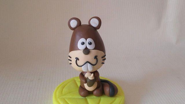 教你制作松鼠粘土简单又形象6个视频