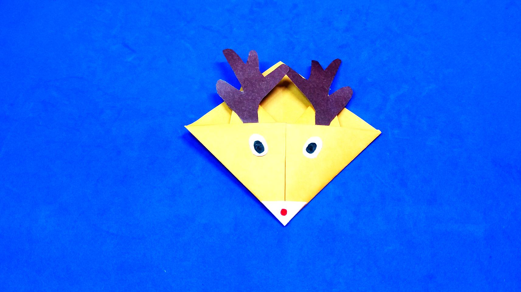 小鹿折纸大全 简单图片