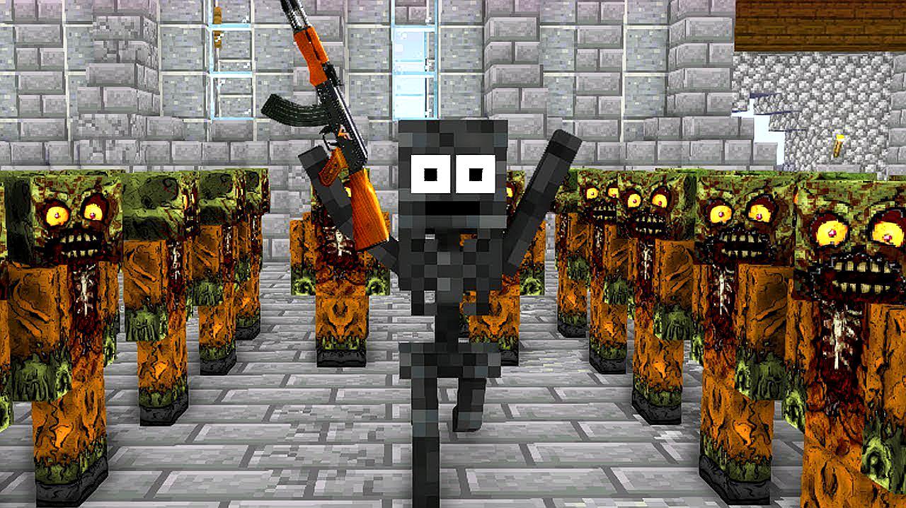 mc动画:怪物学校,攻占僵尸总部,遭遇boss意外拦截