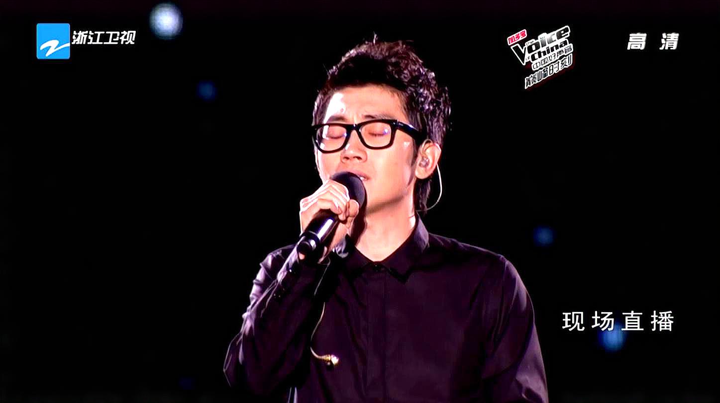 中国好声音:金志文深情演唱《我想大声告诉你》,大喇叭放声告白