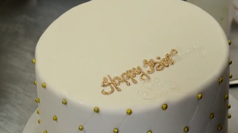 蛋糕写字教程 百度