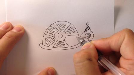 乌龟简笔画怎么画