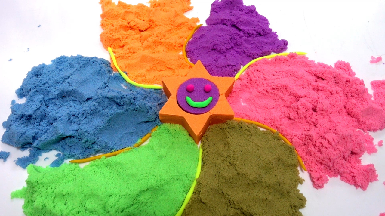 "黑胡子手工"之早教视频:创意手工diy,教你用七彩太空沙