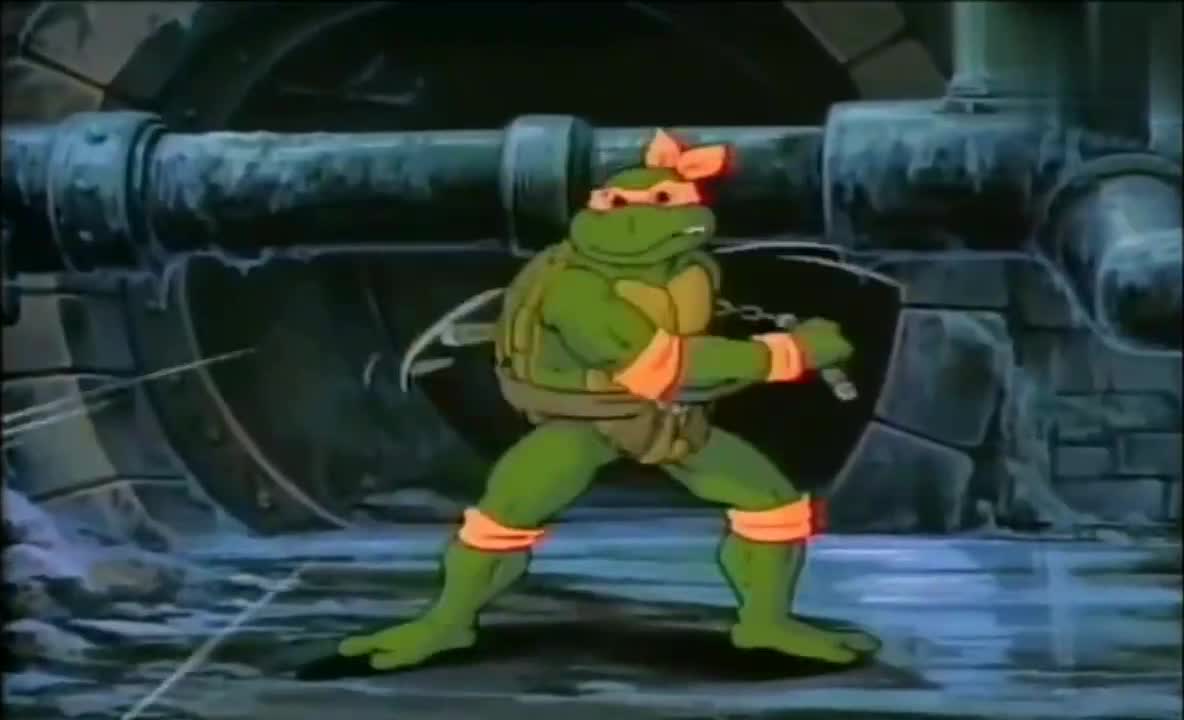 忍者神龟动画片1987版图片